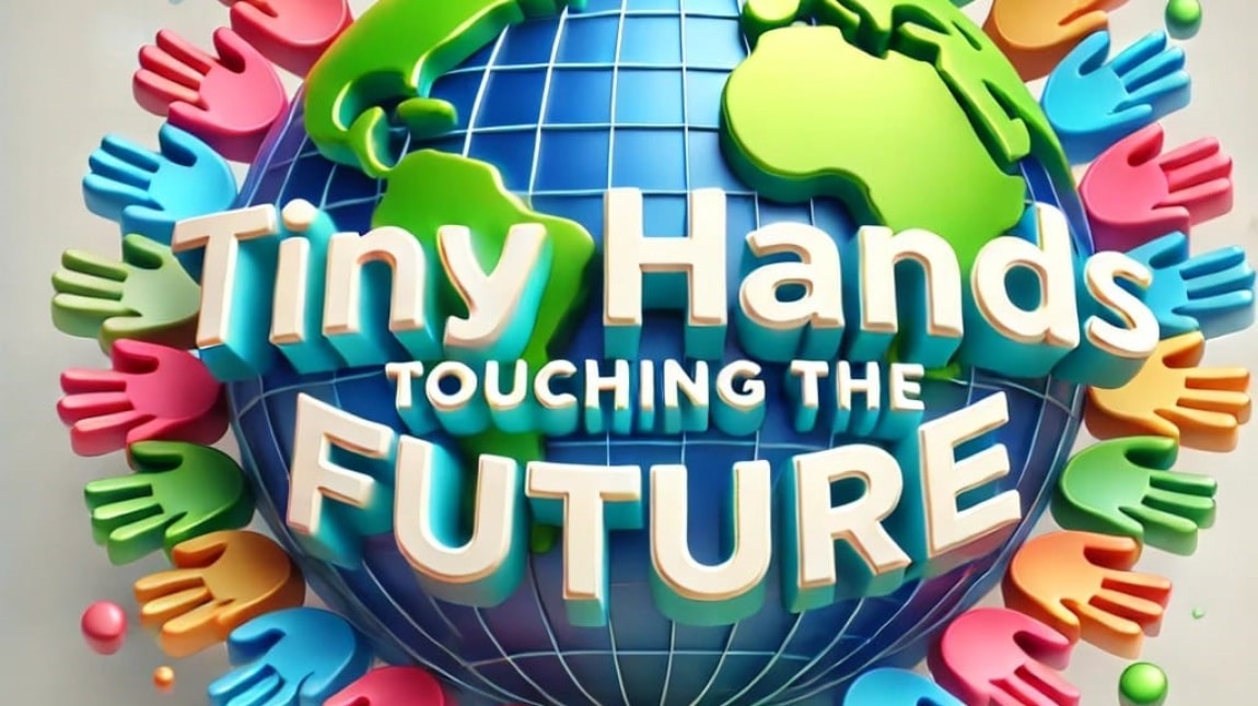 Tiny hands touching the future e twinning projemiz başlıyor.